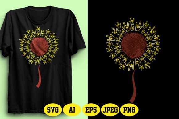 ASL Love Hand in Sunflower Design 2: A Comprehensive Evaluation for Print-on-Demand Creators