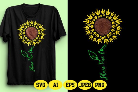 ASL Share the Love in Sunflower Design 2