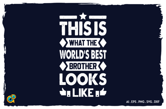 Brother’s Day Cute Quote Design
