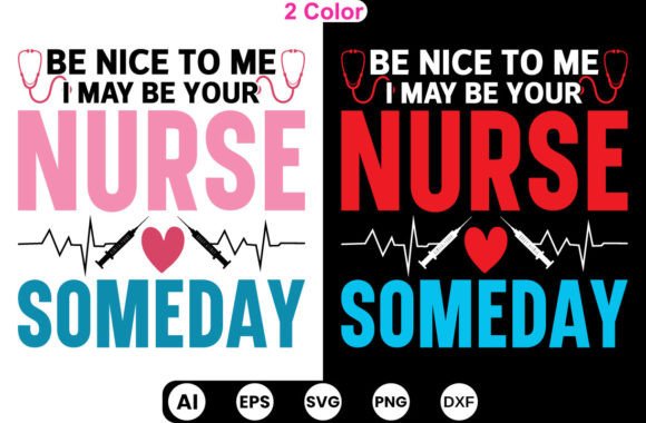 Funny Nurse T-shirt Design: Elevate Your Apparel Business with Versatile, Print-Ready Vectors
