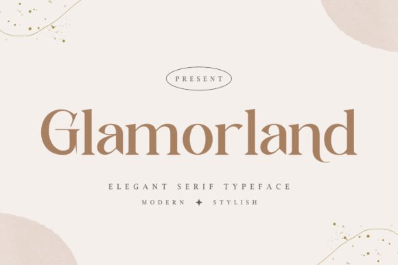 Glamorland: The Ultimate Serif for Elegant Design