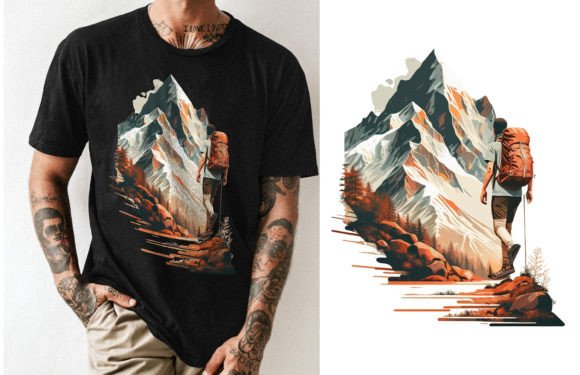 Hiking T-shirt Design and Outdoor T-shirt: Elevating Your Print on Demand Business