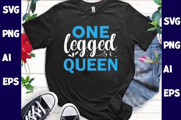 One Legged Queen Digital Artwork